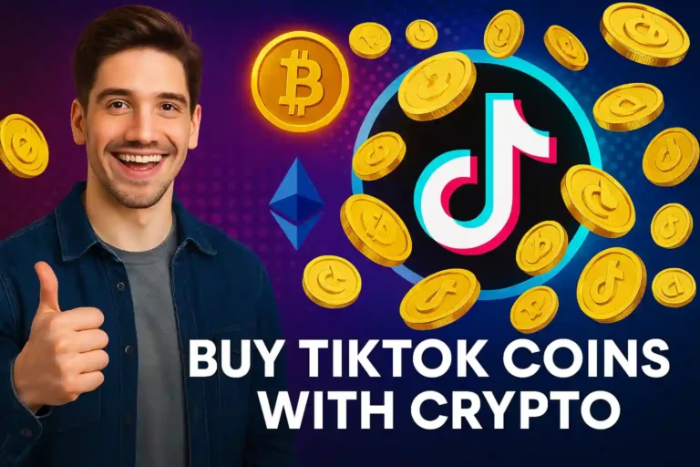 Buy TikTok Coins With Crypto