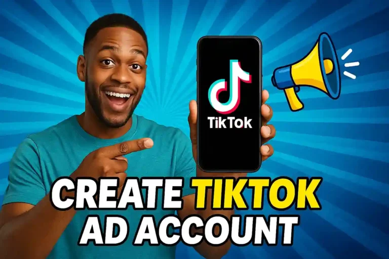 create TikTok Ad Account