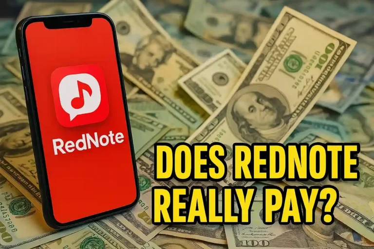 does RedNote really pay
