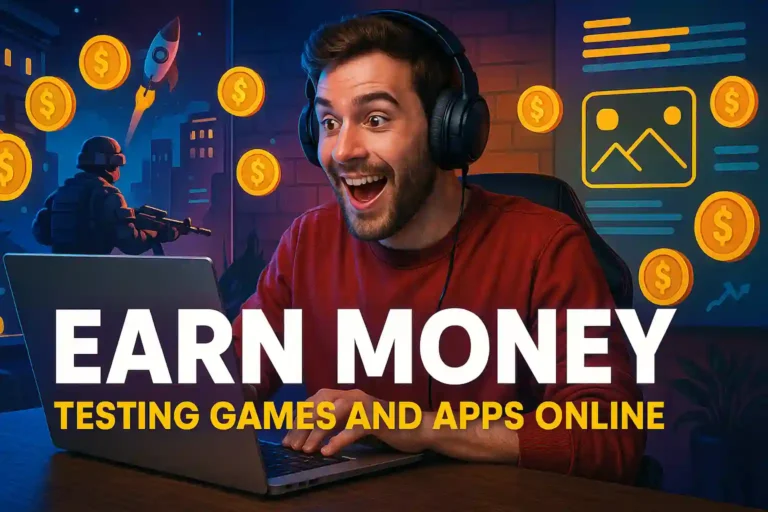 Earn Money By Testing Games And Apps Online