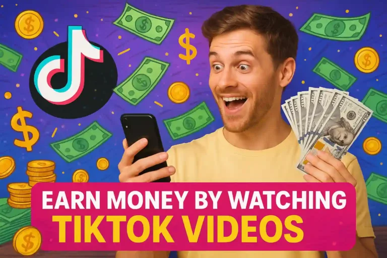 Earn Money By Watching TikTok Videos