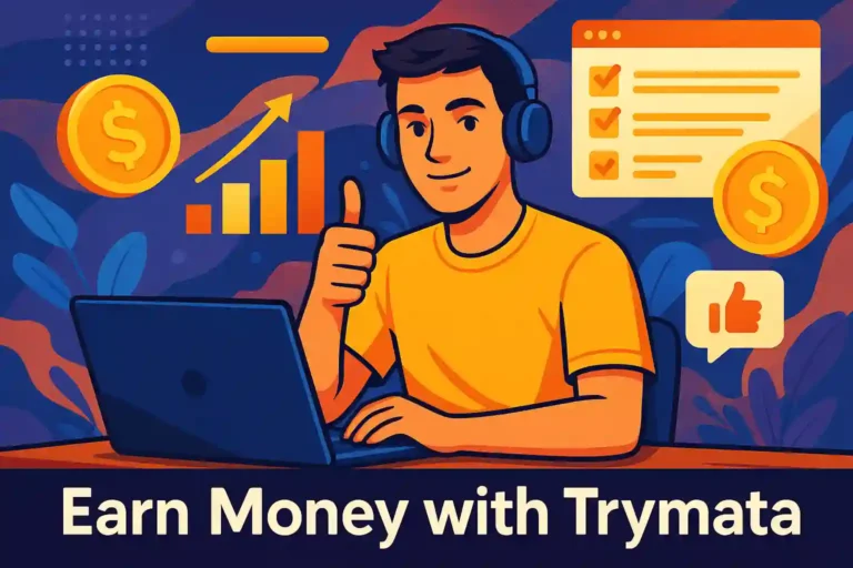 Earn Money With Trymata