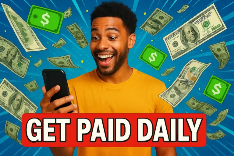 Get Paid Daily Through Your Cell Phone