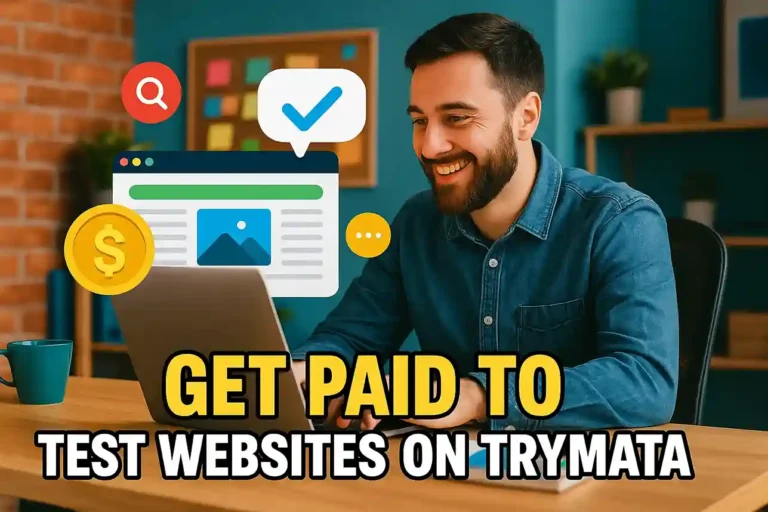 Get paid to test websites on Trymata