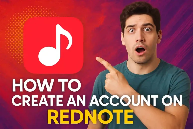 How To Create An Account On RedNote