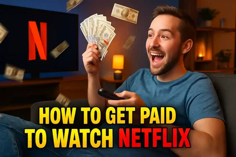 how to get paid to watch Netflix