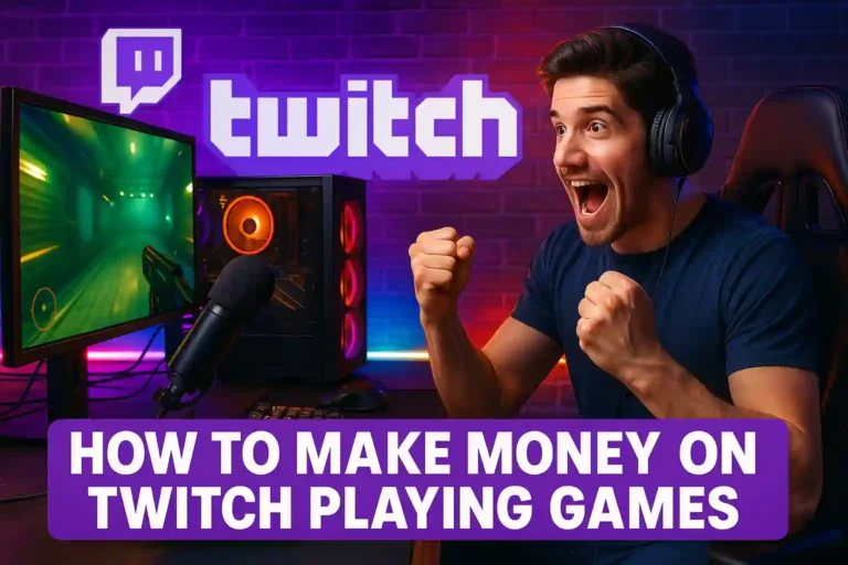 How To Make Money On Twitch Playing Games