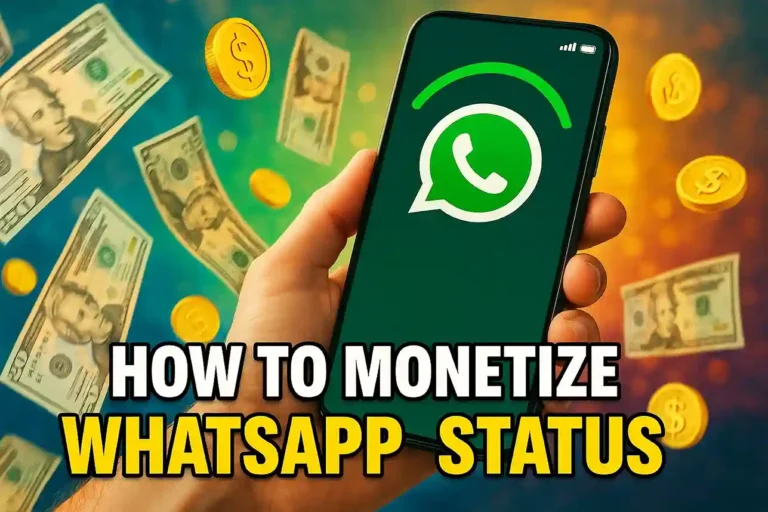 how to monetize WhatsApp status