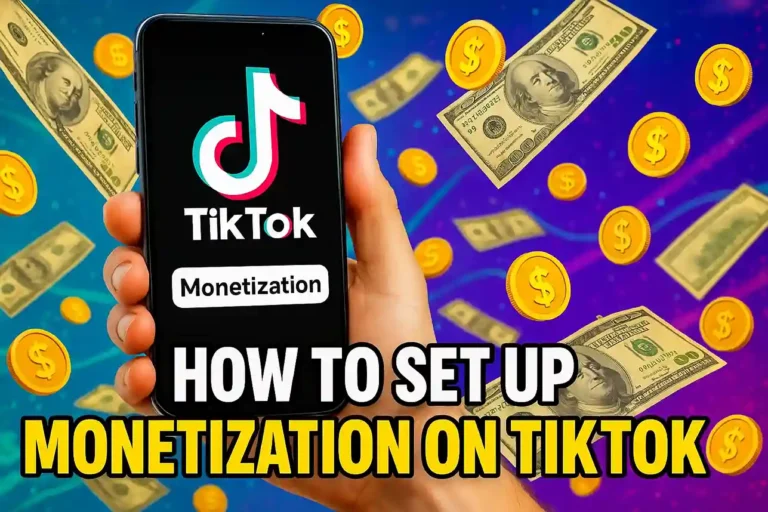 how to set up monetization on TikTok