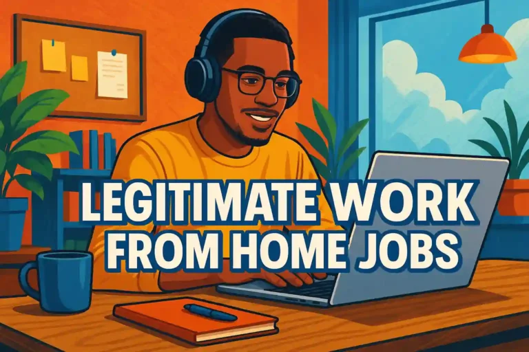 Legitimate Work From Home Jobs