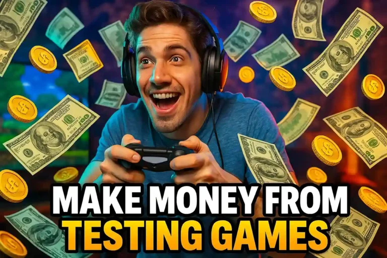 make money from testing games