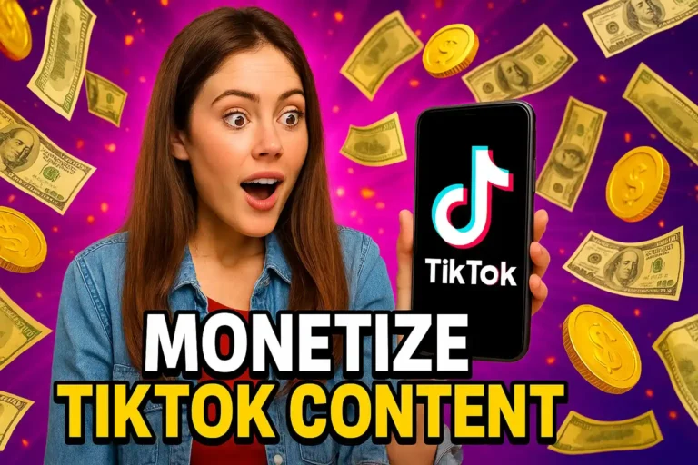 Monetize TikTok Content