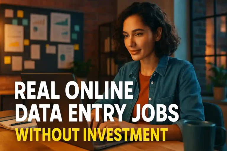 Real Online Data Entry Jobs Without Investment