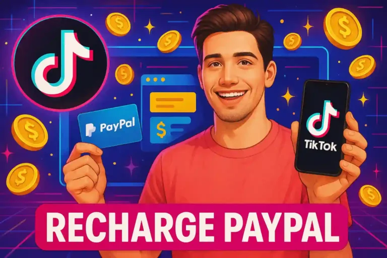 TikTok Coins Recharge PayPal