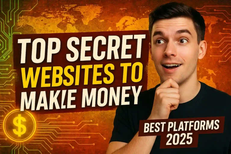 Top Secret Websites To Make Money