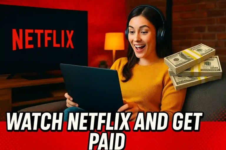 Watch Netflix And Get Paid