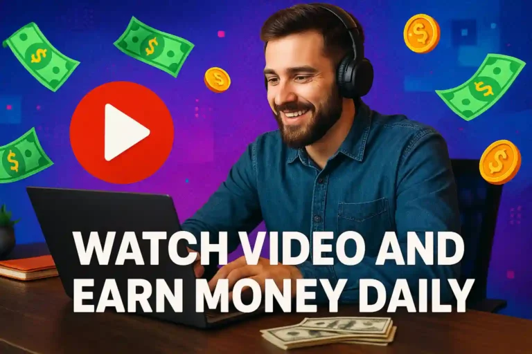 Watch Video And Earn Money Daily